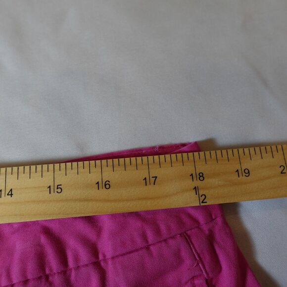 Vintage KHAKIS by GAP Pink Shorts Women’s Sz 16 Summer Vacation Preppy 4" Inseam - Picture 5 of 13